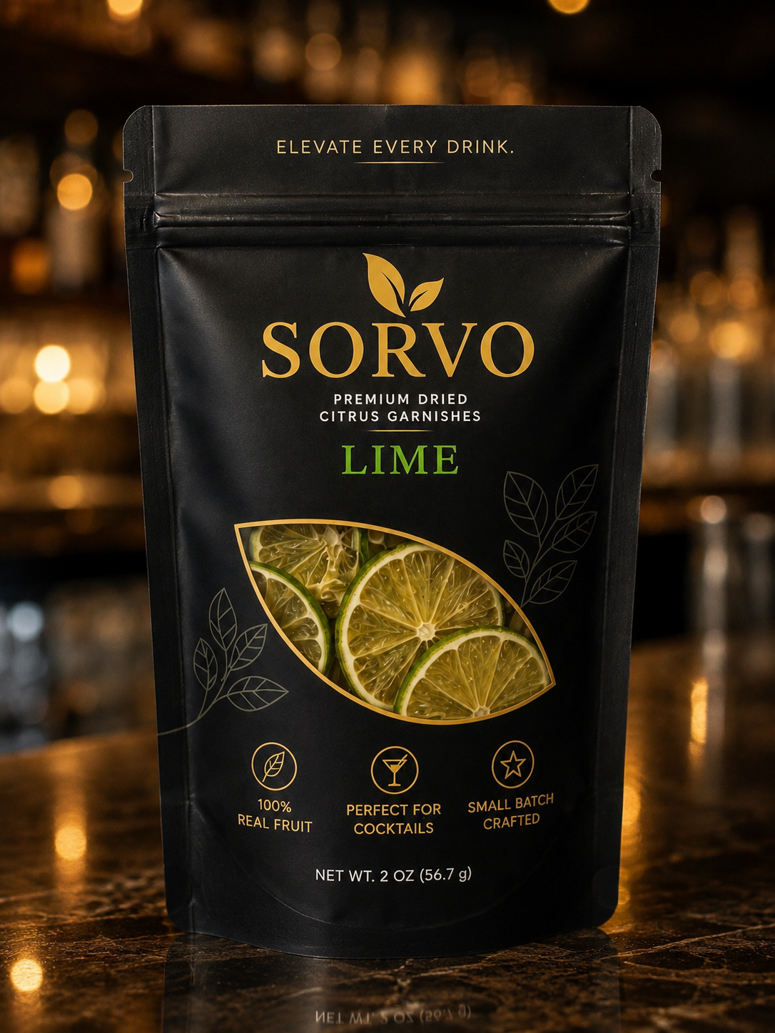 Premium Dried Lime Garnish