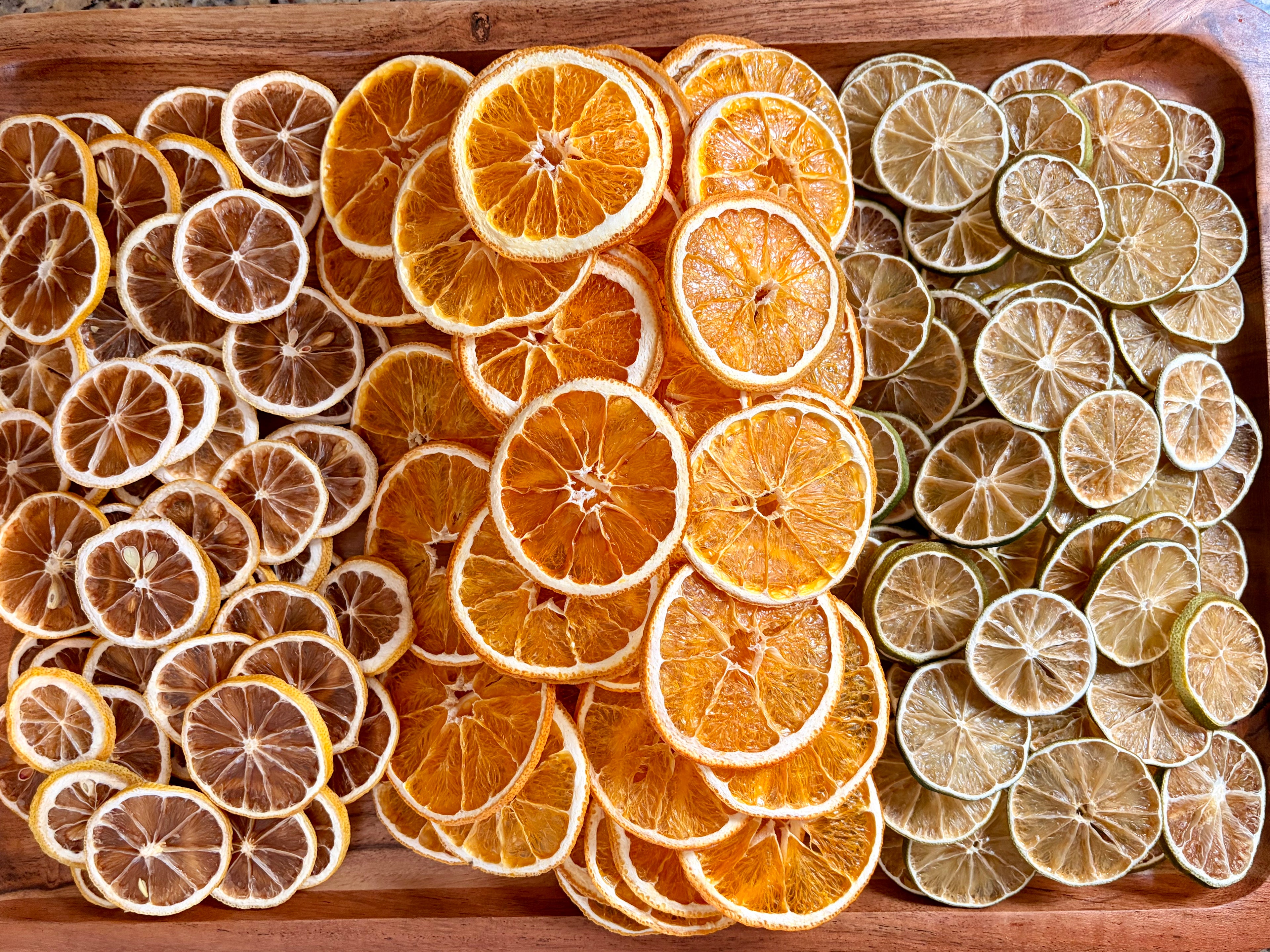 Premium Dried Lemon Garnish