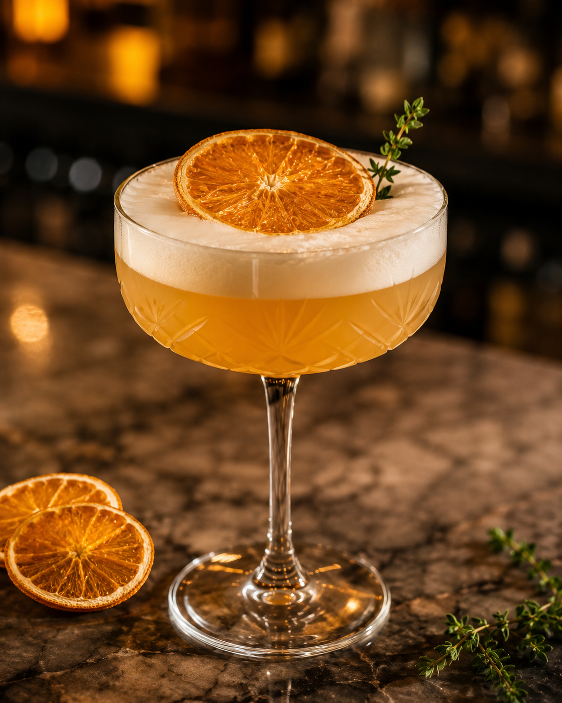 Premium Dried Orange Garnish